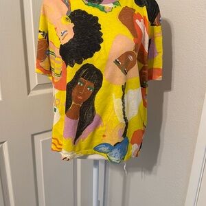 Zara Colorful Graphic T-Shirt